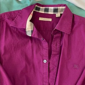 Burberry Brit Long Sleeve Button Down